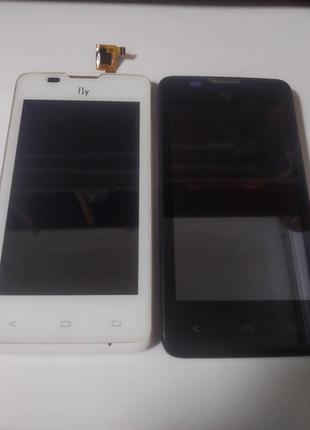 Дисплей с рамкой для телефона fly iq449