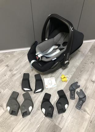 Автокресло с рождения maxi cosi pebble plus1 фото