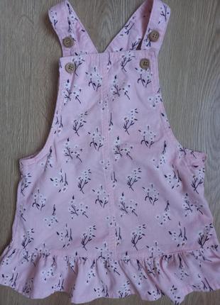 Сарафан для девочки, 100% коттон, индия.