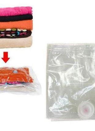 5 шт. вакуумні пакети для зберігання одягу 80х110 см4 фото
