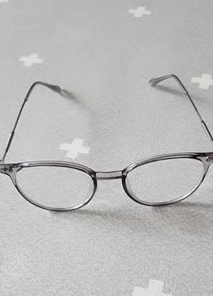 Прозорі окуляри з прозорою оправою іміджеві окуляри4 фото