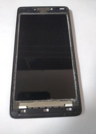 Дисплей с рамкой для телефона prestigio pap5500