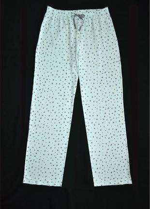 Пижамные домашние штаны george трикотаж хлопок 100% р.l\xl