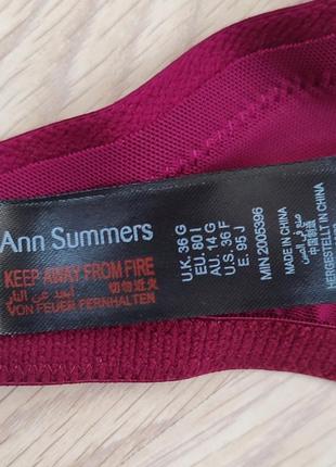 Бюстгальтер ажурный бюст большой размер лиф ann summers 36g 80g 80ff5 фото