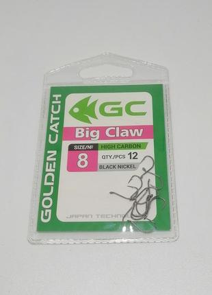 Крючки golden catch big claw n° 81 фото