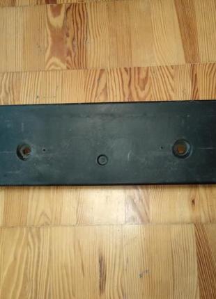 Накладка на передний бампер mitsubishi lancer 9