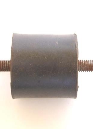 Амортизатор виброплиты ø40х40 - m8 с двумя шпильками с наружной резьбой