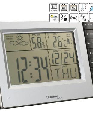Метеостанция цифровая домашняя technoline ws9121 silver/grey (ws9121)