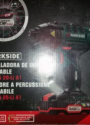 Імпакт акумуляторний parkside pdssa 20 li a1 виробництва гер...