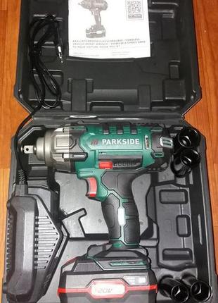 Акумуляторний ударний гайковерт parkside passk виробництва...
