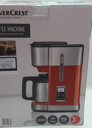 Кавоварка silvercrest skmd 1000 a1 з таймером із німеччини