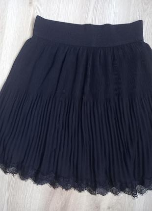 Юбка шифон, на подкладе.