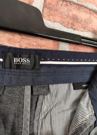 Брюки брюки зауженные hugo boss slim fit7 фото