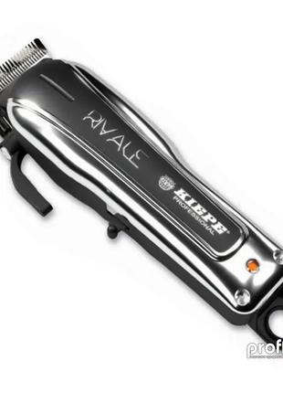 Бездротова машинка для стрижки волосся kiepe rivale 6315 срібляста