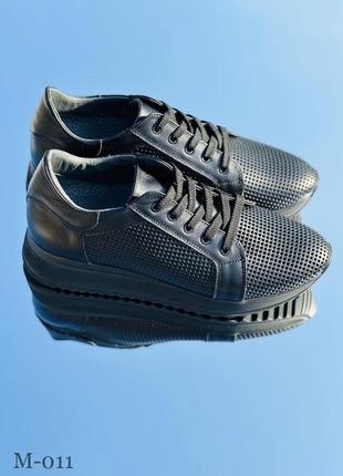 Кросівки натур шкіра перфорація 36-43р всі кольори