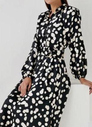 Эффектное платье в горох от et vous