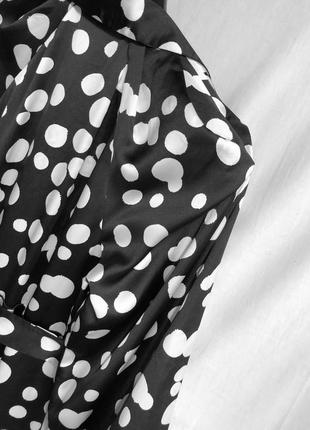 Эффектное платье в горох от et vous