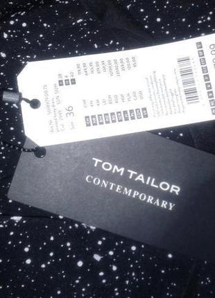 Tom tailor шикарное чёрное платье3 фото
