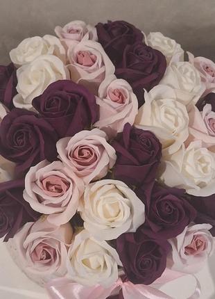 Цветы из мыла мыльные розы2 фото