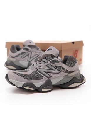 Трендовые женские и мужские кроссовки new balance x joe freshgoods dark grey тёмно-серые