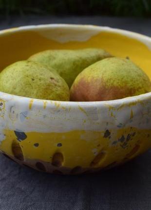 Большая керамическая миска