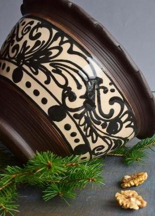 Handmade ceramic makitra2 фото