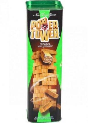 Настольная игра дженга башня jenga power tower джанга pt-01 56 брусков2 фото