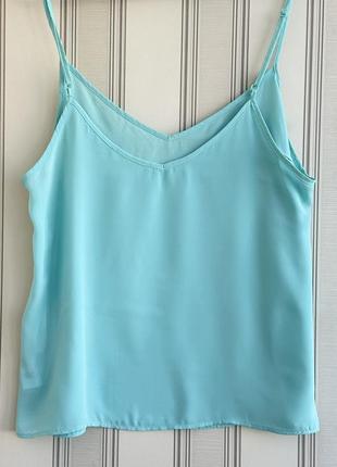 🩵🩵🩵брендовая майка в шикарном цвете. батал