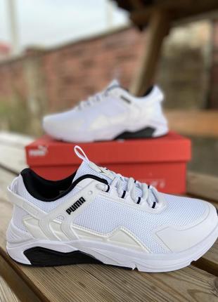 Белые кроссовки puma1 фото