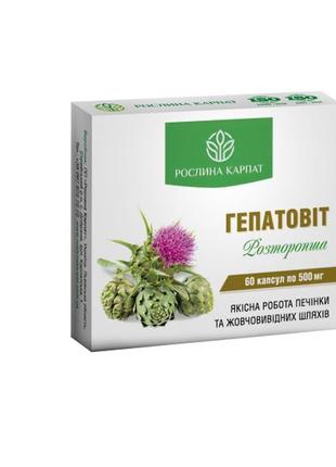 Гепатовит 60 кап