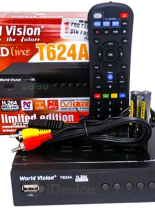 Тюнер t2 world vision t624a