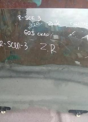 Стекло задней правой двери рено сценик 3 renault scenic 3.
