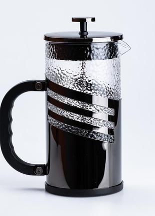 Заварник для чаю та кави скляний френч-прес2 фото