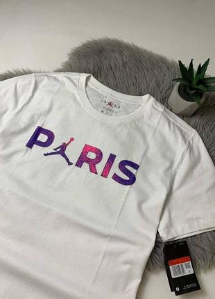 Футболка paris nike біла3 фото