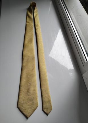 Жовта краватка галстук3 фото
