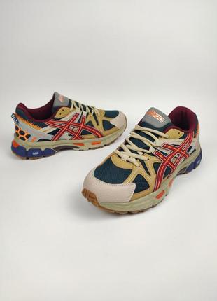 Asics gel-kahana 8 navy wine1 фото