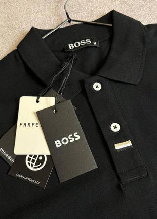 Чоловіче чорне поло hugo boss