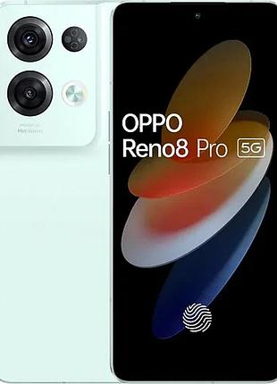 Смартфон oppo reno8 pro 8/256gb glazed green, 60\32мп, 2sim, 6.7", 4500mah, dimensity 8100-max, amoled