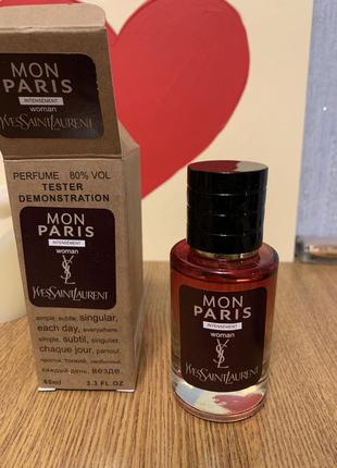 Новый парфюм духи тестер yves saint laurent mon paris