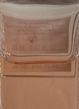 Miss dior eau de toilette  від dior 20 ml, оригінал3 фото