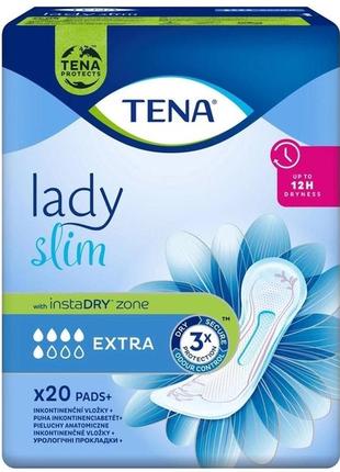 Урологічні прокладки tena lady extra, 20 шт