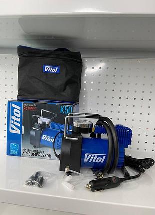 Компресор автомобільний vitol к-50 7