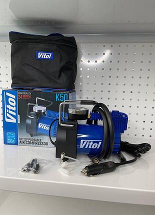 Компресор автомобільний vitol к-50 9