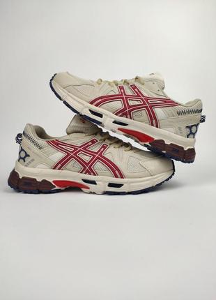 Asics gel-kahana 8 beige red4 фото