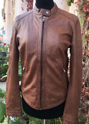 Кожаная куртка oakwood