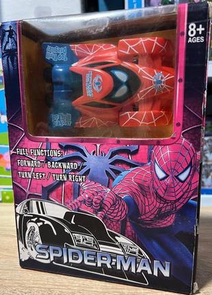 Іграшкова антигравітаційна машинка spiderman, антиграв, usb3 фото