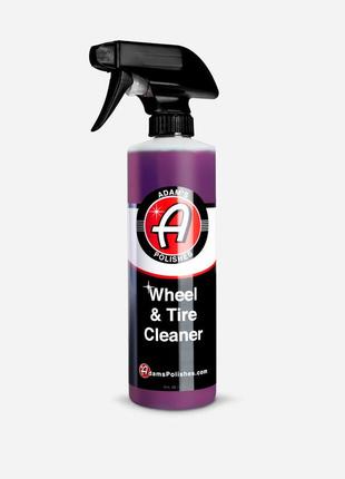 Очищувач коліс та шин adam's polishes wheel & tire cleaner 473 ml