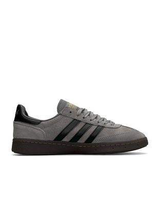 Adidas handball spezial серые с черным5 фото