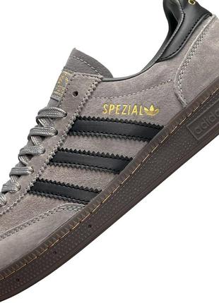 Adidas handball spezial серые с черным7 фото