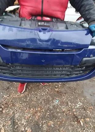 Бампер передний для renault megane 3 синій 620220004r 05085